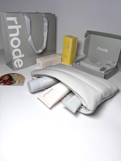 Rhode сет Glazing Milk + Barrier Restore cream + Pineapple Cleaner | несесер