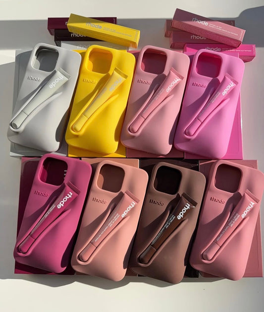 Оригинални Rhode калъфи + Rhode Lip Tint | iPhone Case + Lip Gloss от Hailey Bieber - Стил и грижа в едно