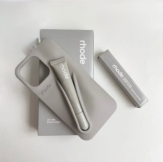 Оригинални Rhode калъфи + Rhode Lip Tint | iPhone Case + Lip Gloss от Hailey Bieber - Стил и грижа в едно